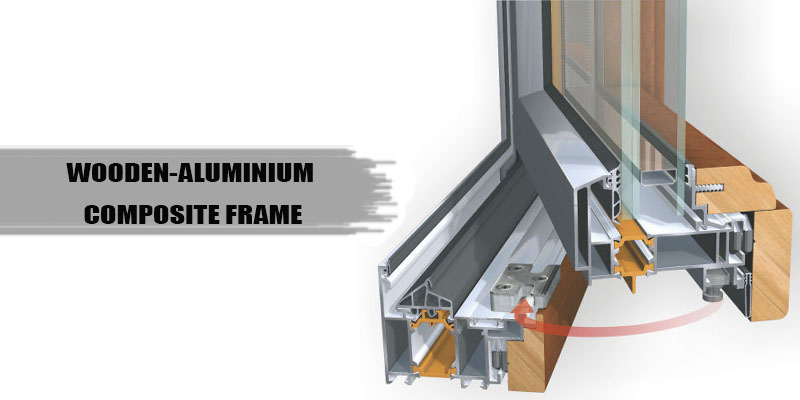 Aluminium-Wooden or Wooden-Aluminium Composite Door (AWD) Series
